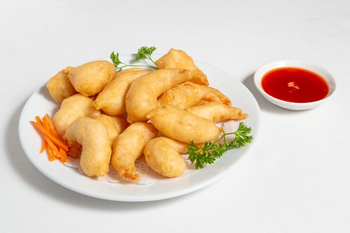 Deep-Fried Prawns
