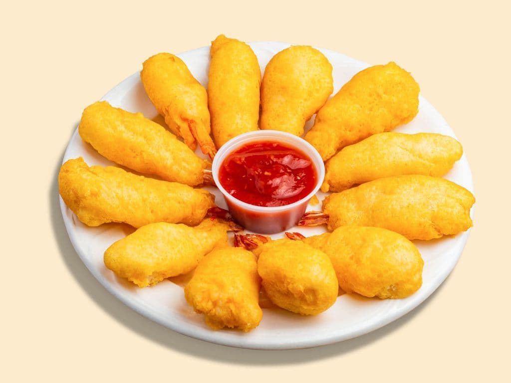 Deep Fried Prawns (10)