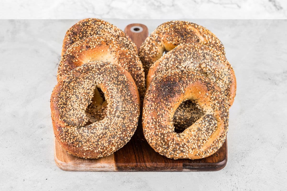 All Dressed Bagels (1/2 Dozen)
