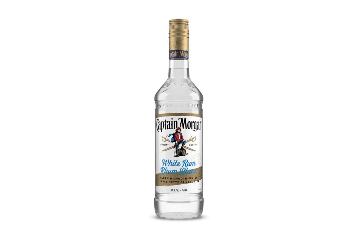 Captain Morgan White Rum (1 x 750ml)