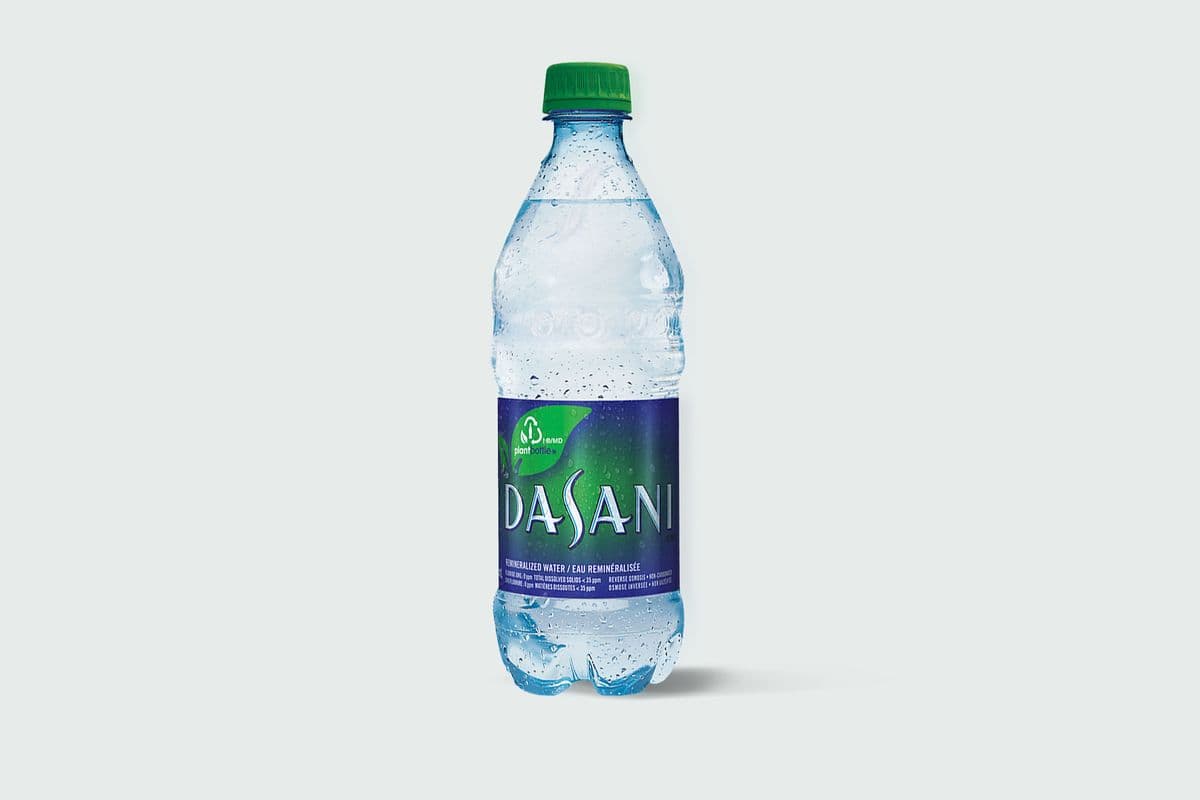 Dasani Water 591 mL Bottle