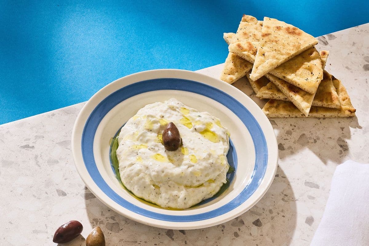Shareable Tzatziki and Pita