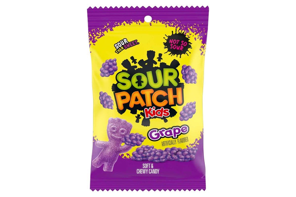 Sour Patch Kids Grape (154gm) (140 Cal)
