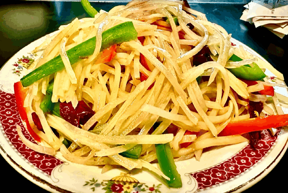 E8 🌶Hot & Sour Shredded Potato / E8 🌶酸辣土豆丝