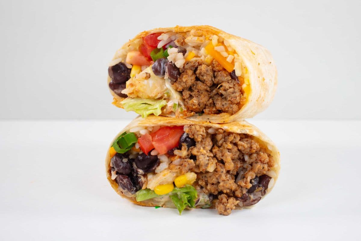 Ground Beef Burrito