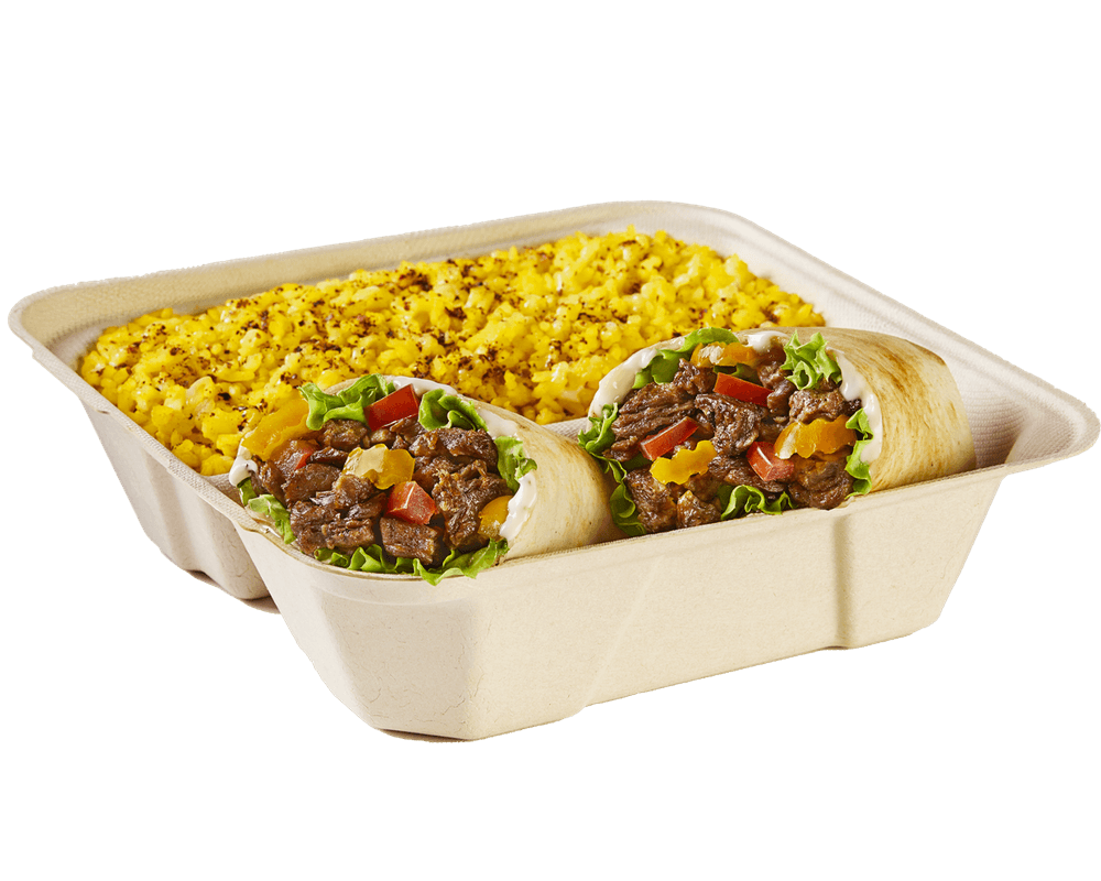 Beyond Steak Shawarma Wrap Box