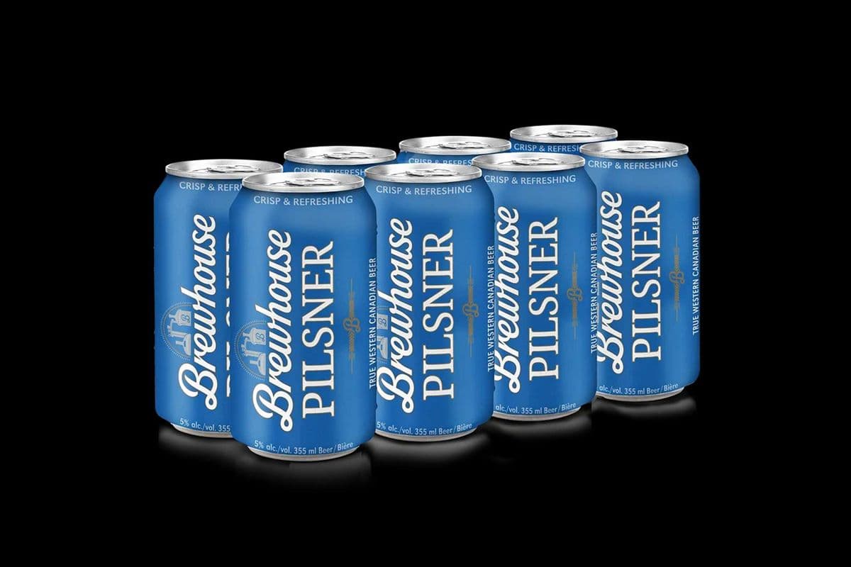 BREWHOUSE PILSNER 8PACK CANS (1 X 8*355ML) (1 x 355ML)