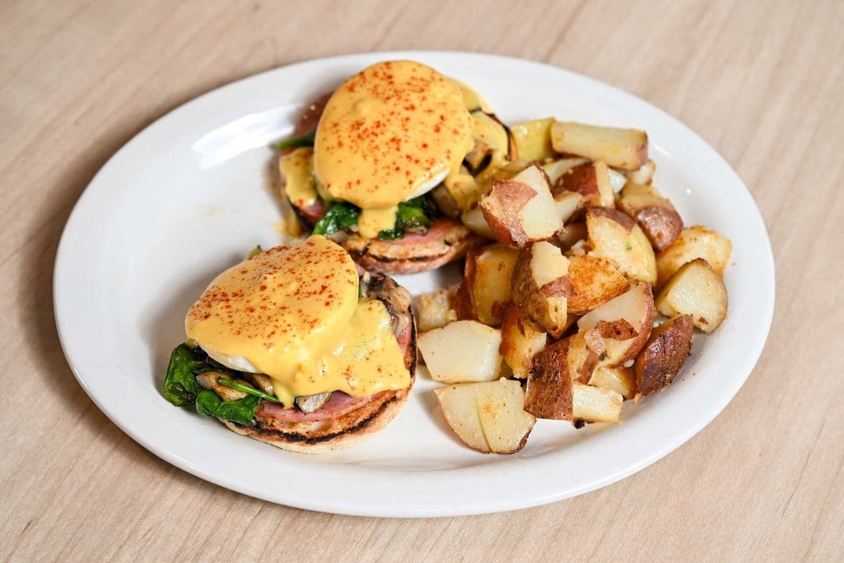Popeye Eggs Benedict
