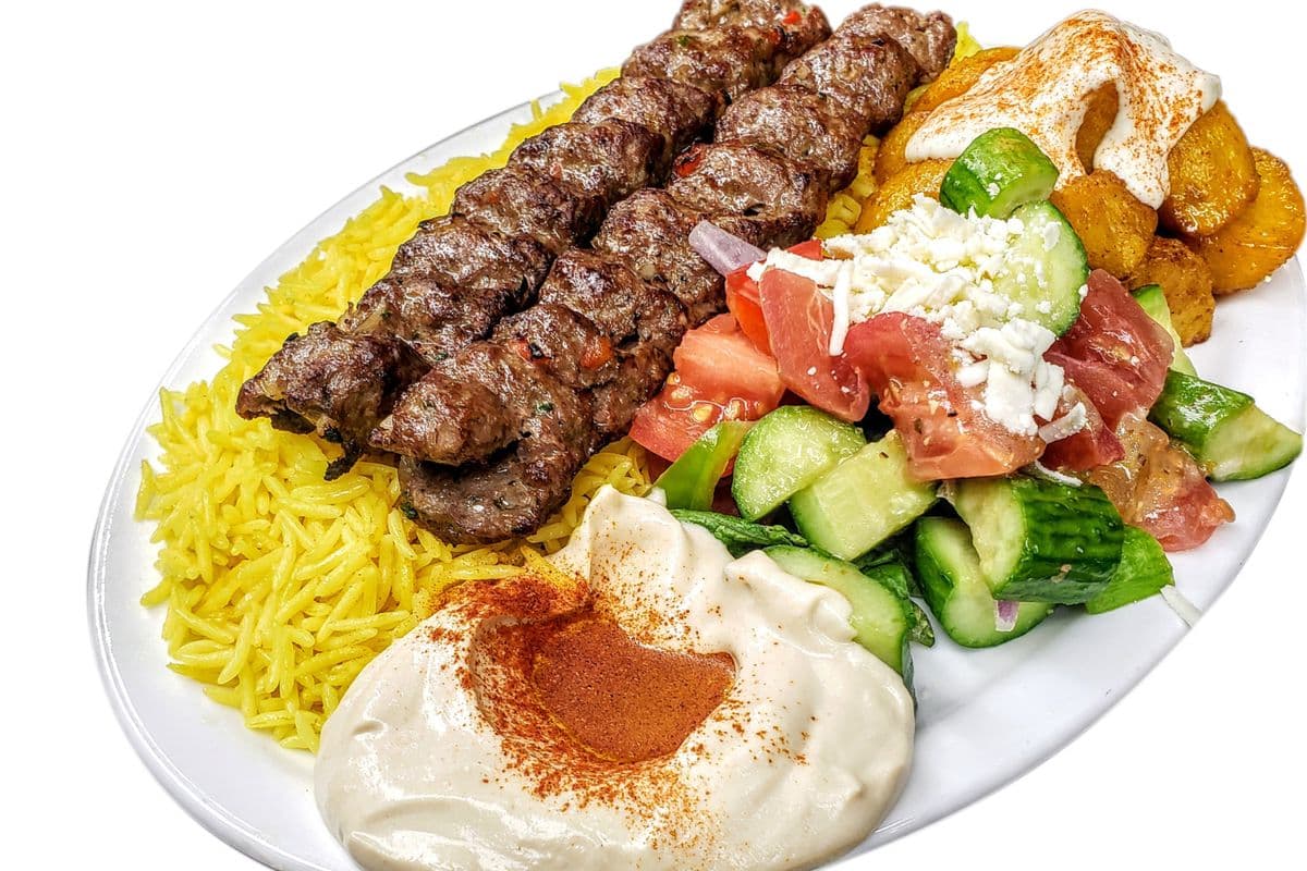 Kafta Kebab Special (2 Skewers)