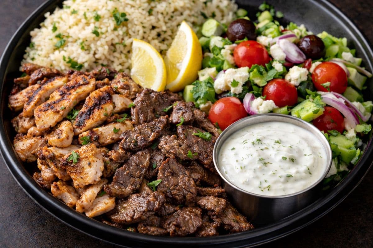 Mixed Shawarma Platter