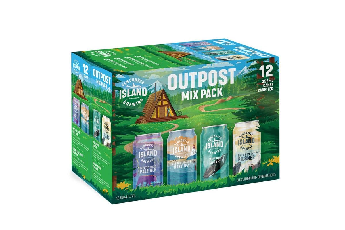 Vancouver Island Brewing Outpost Mix Pack (12 x 355ml can)