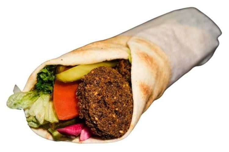 Pita aux falafels