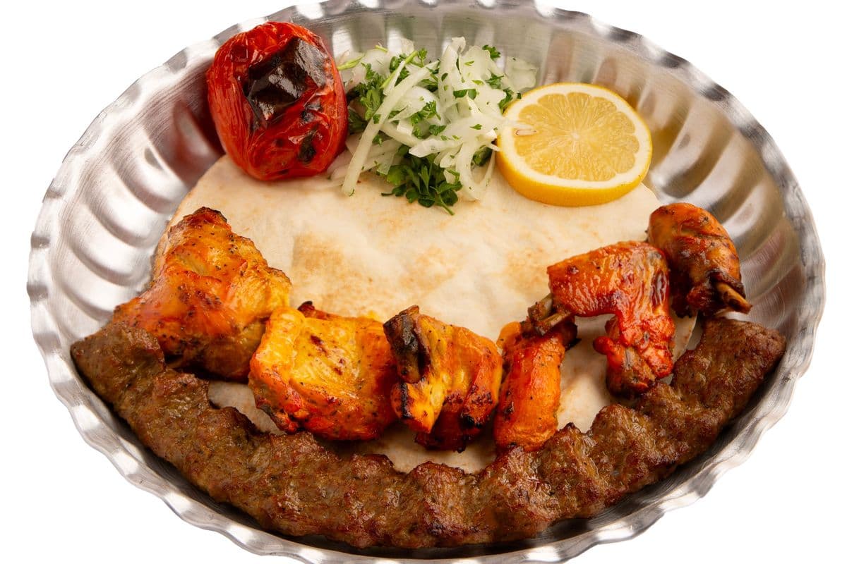 Bone-in Chicken Soltani Kebab Skewer