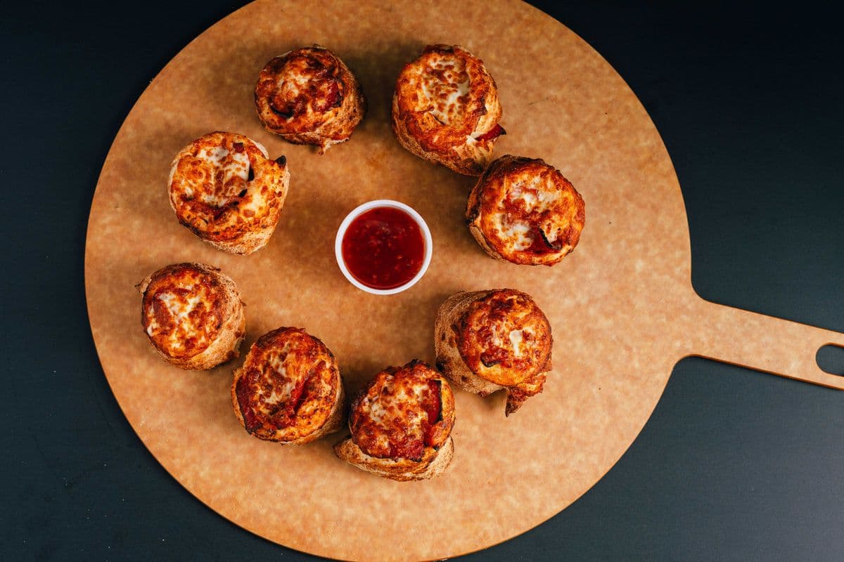 Spicy Pepperoni Bits Pizza Roll