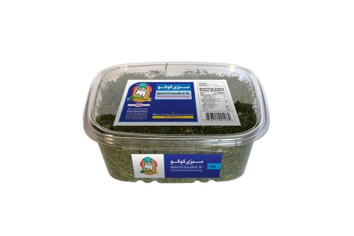 Amoo Sabzi Foroosh • Omelette - Frittata Herbs Mix Amoo / Omelette - Frittata Mélange D'Herbes Amoo (300G)