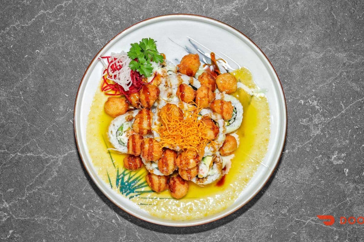 Popcorn Scallop Roll