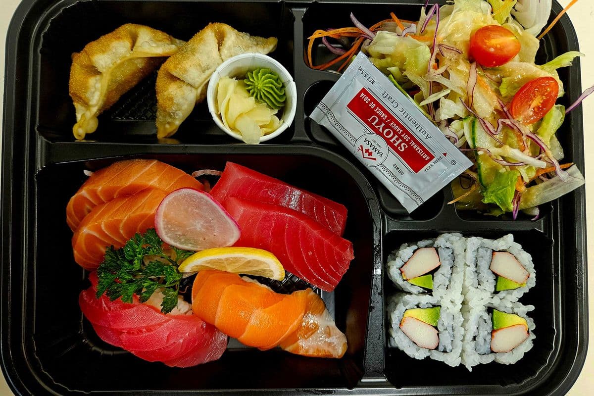 Sashimi and Sushi Bento