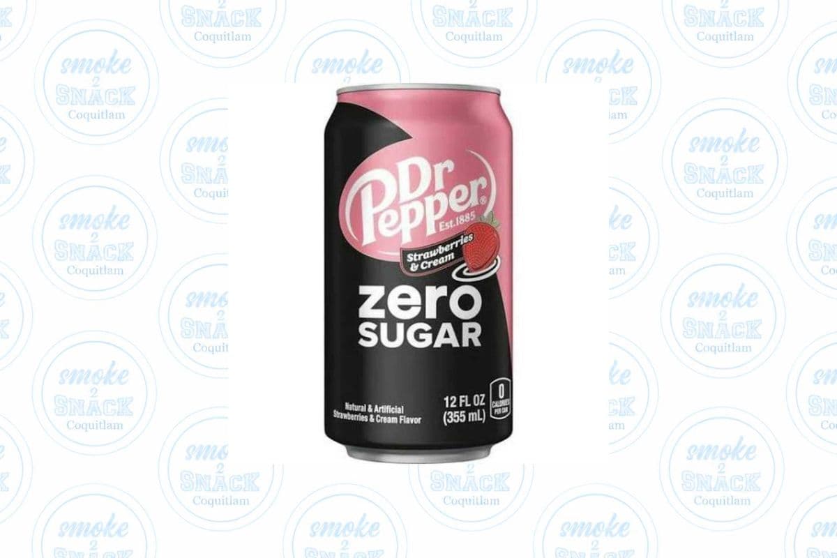 DR PEPPER STRAWBERRIES & CREAM ZERO SUGAR (355ML)