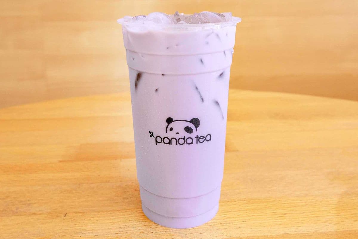 Taro Milk Green Tea 芋香奶綠