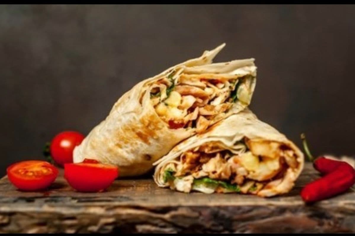 Wrap au poulet grillé