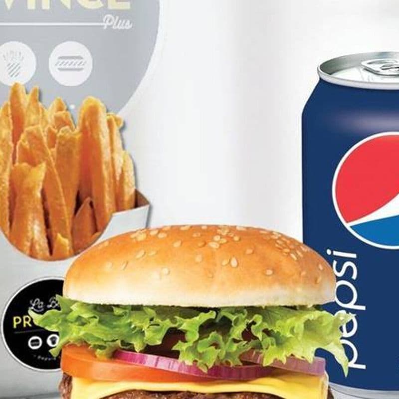 Trio cheeseburger