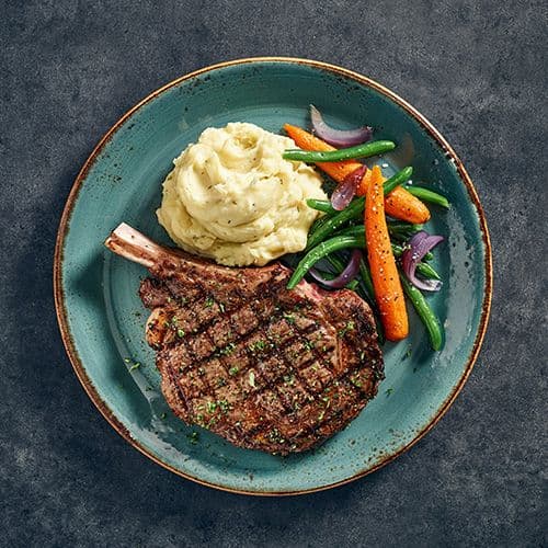 Grilled Bone In Rib Steak (16oz)