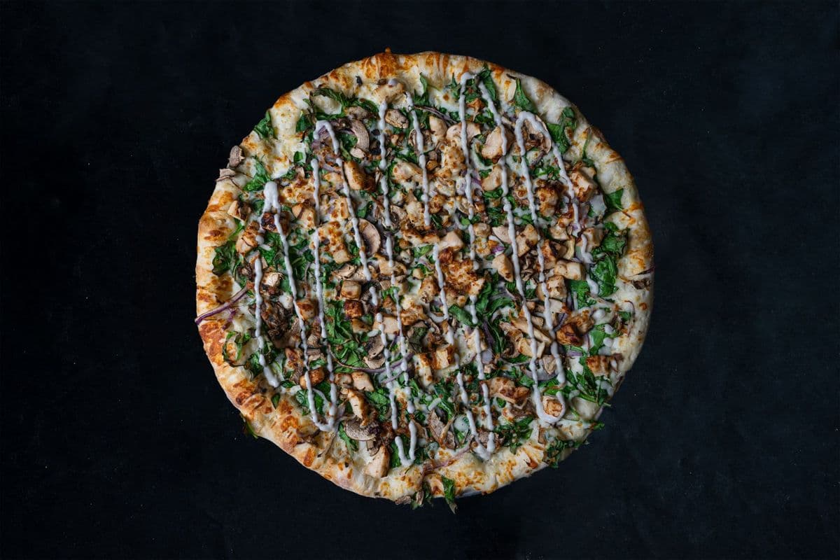 14" Large Garlic&Spinach Chicken