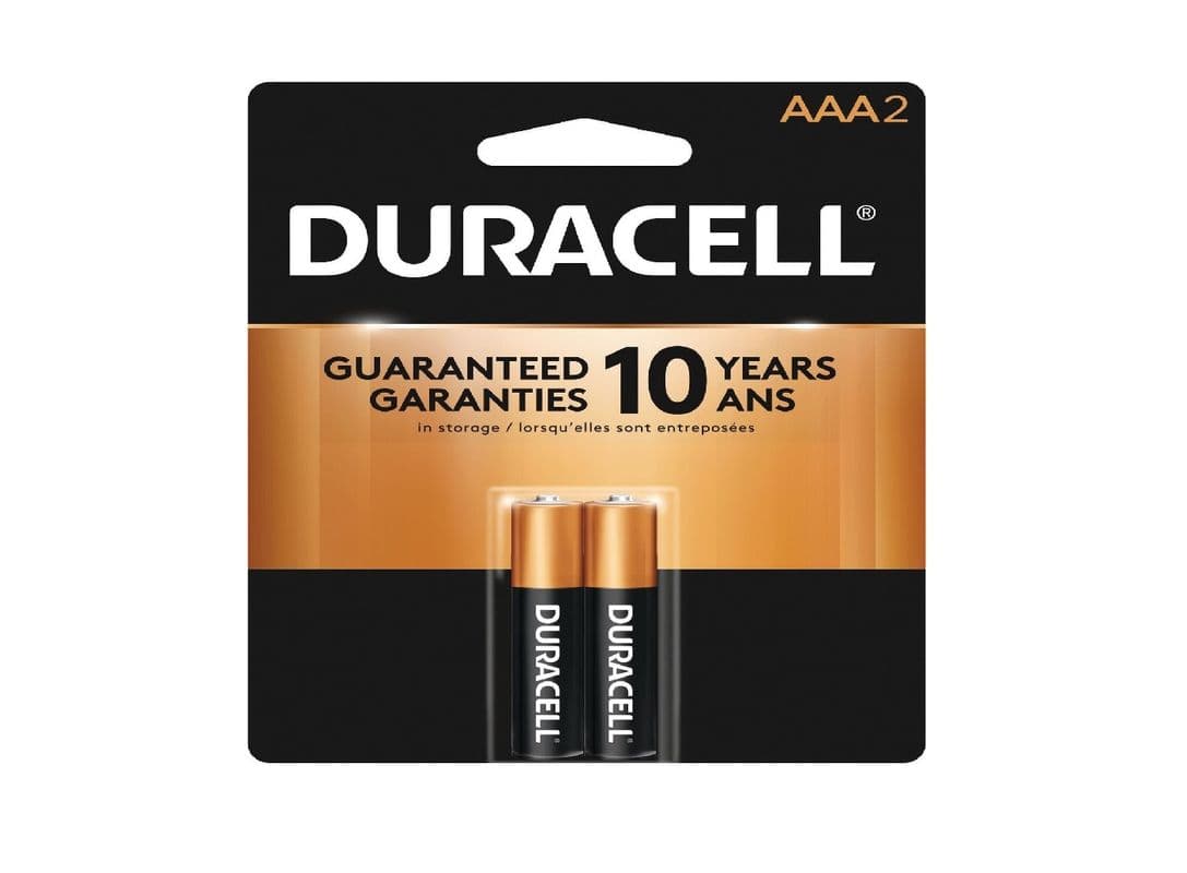 Duracell AAA 2 Batteries