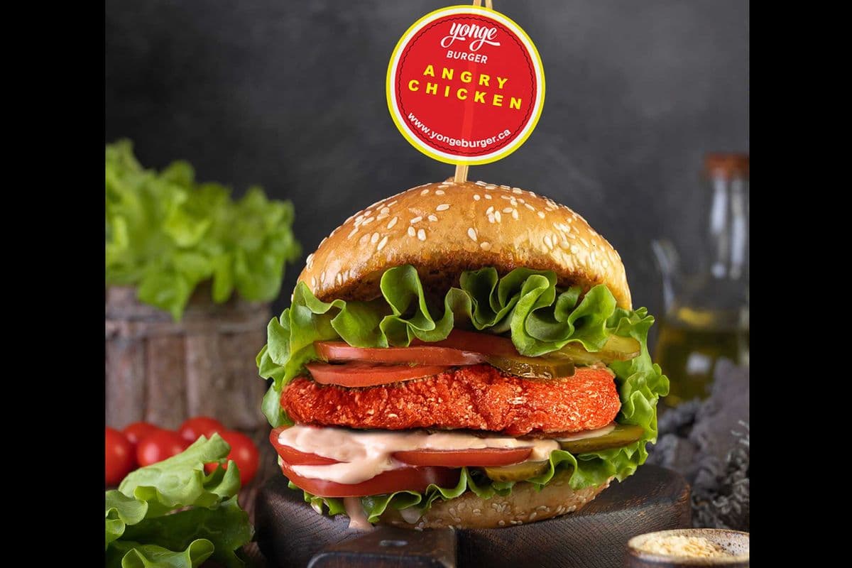 Angry Chicken Sandwich (spicy)
