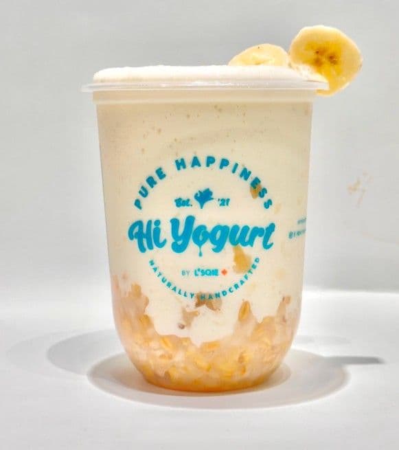 Banana Oats Yogurt Shake (香蕉燕麦酸奶)