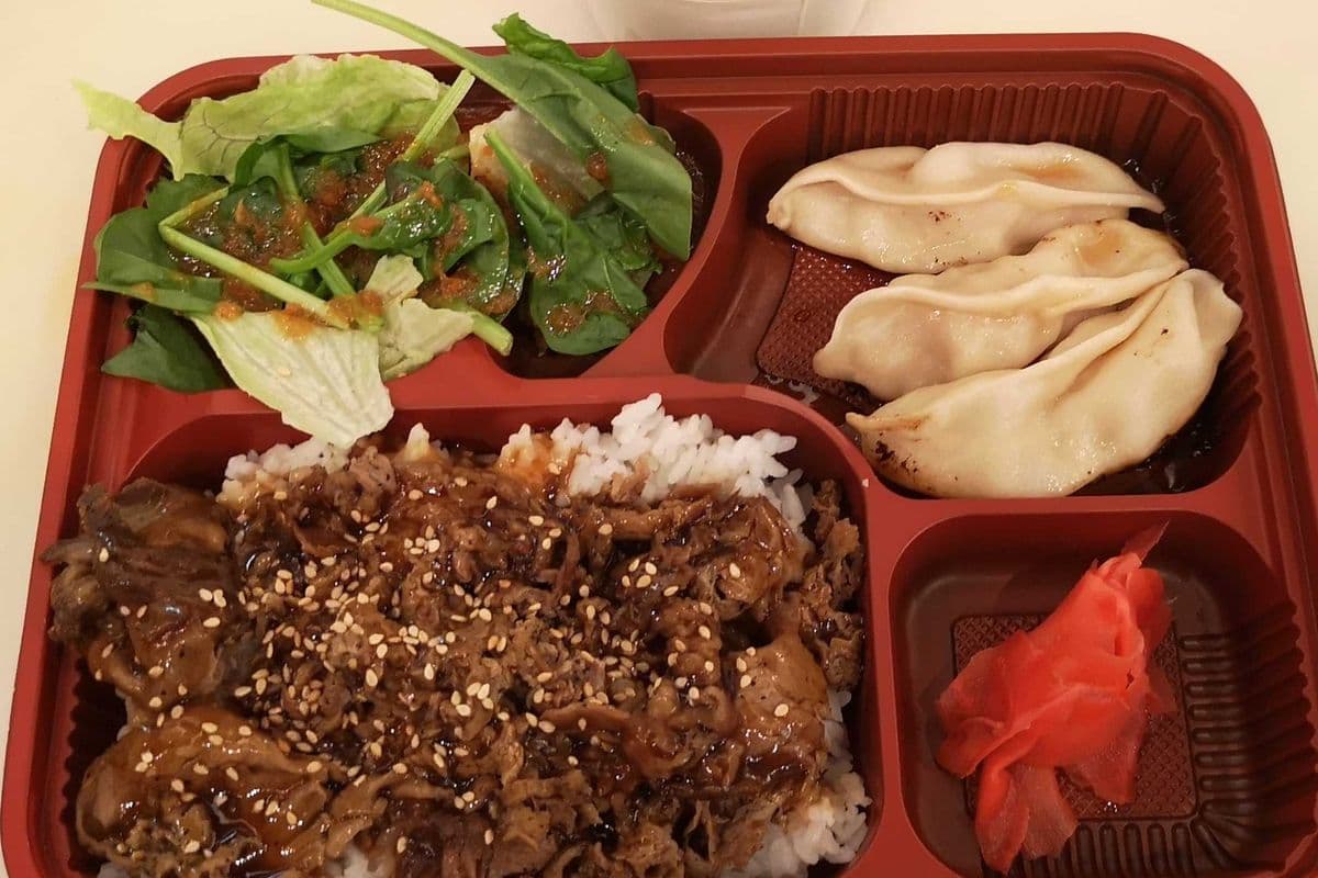 #2. Gyoza Bento