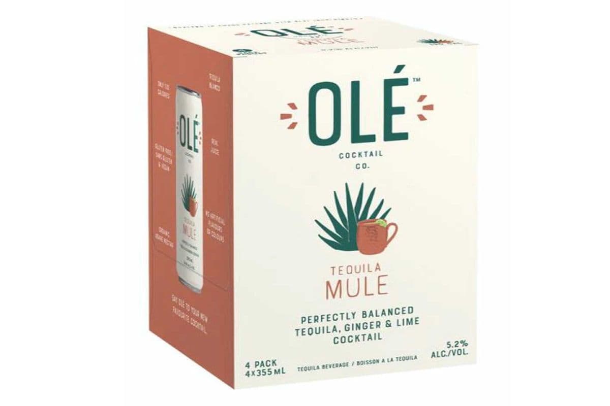 OLE TEQUILA MULE 4 CANS (4 x 355 ML)