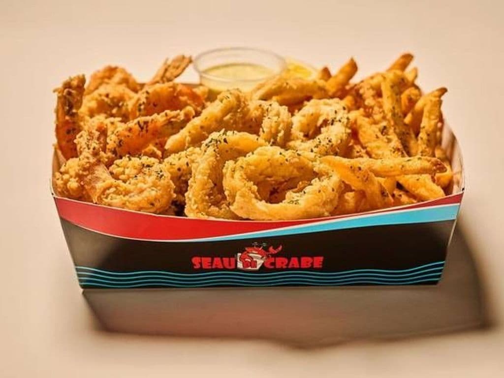 Shrimps,Calamari & Chips (L)