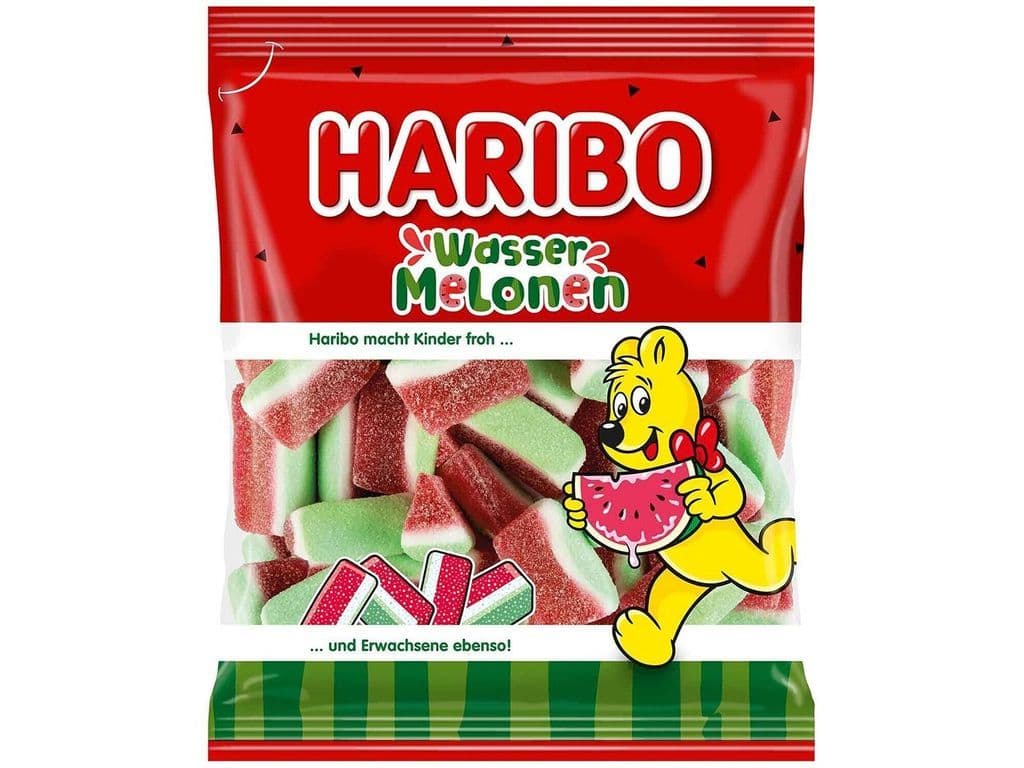 Haribo Watermelons Germany Gummy Candy Bag
