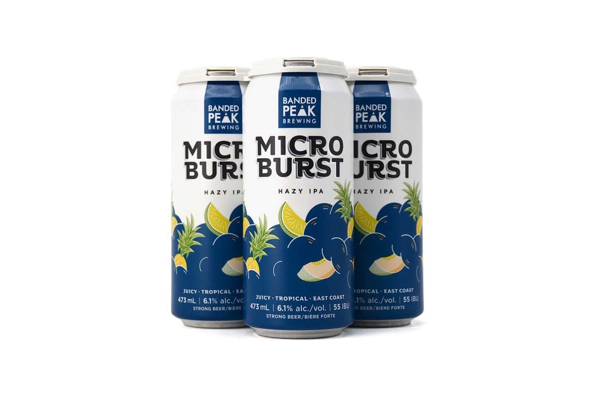 Banded Peak Micro Burst (4 x 473mL Cans)