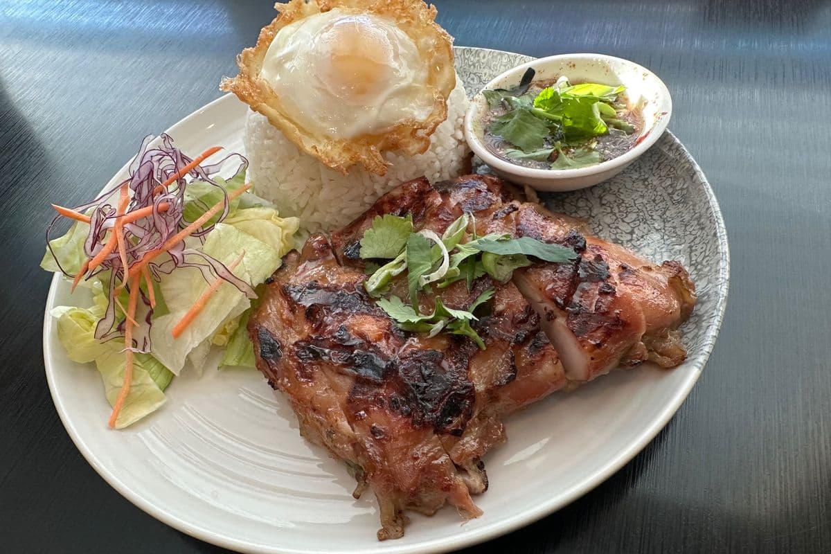 Khao Gai Yang (Thai Bbq Chicken with rice)