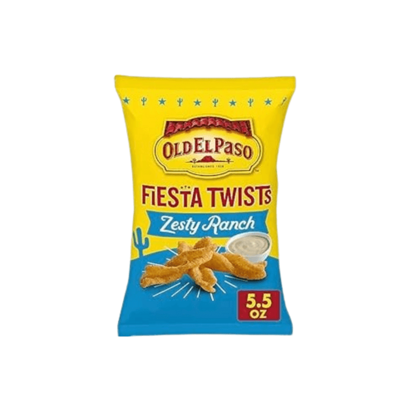 Zesty Ranch Old El Paso Fiesta Twists - Spain (2oz)