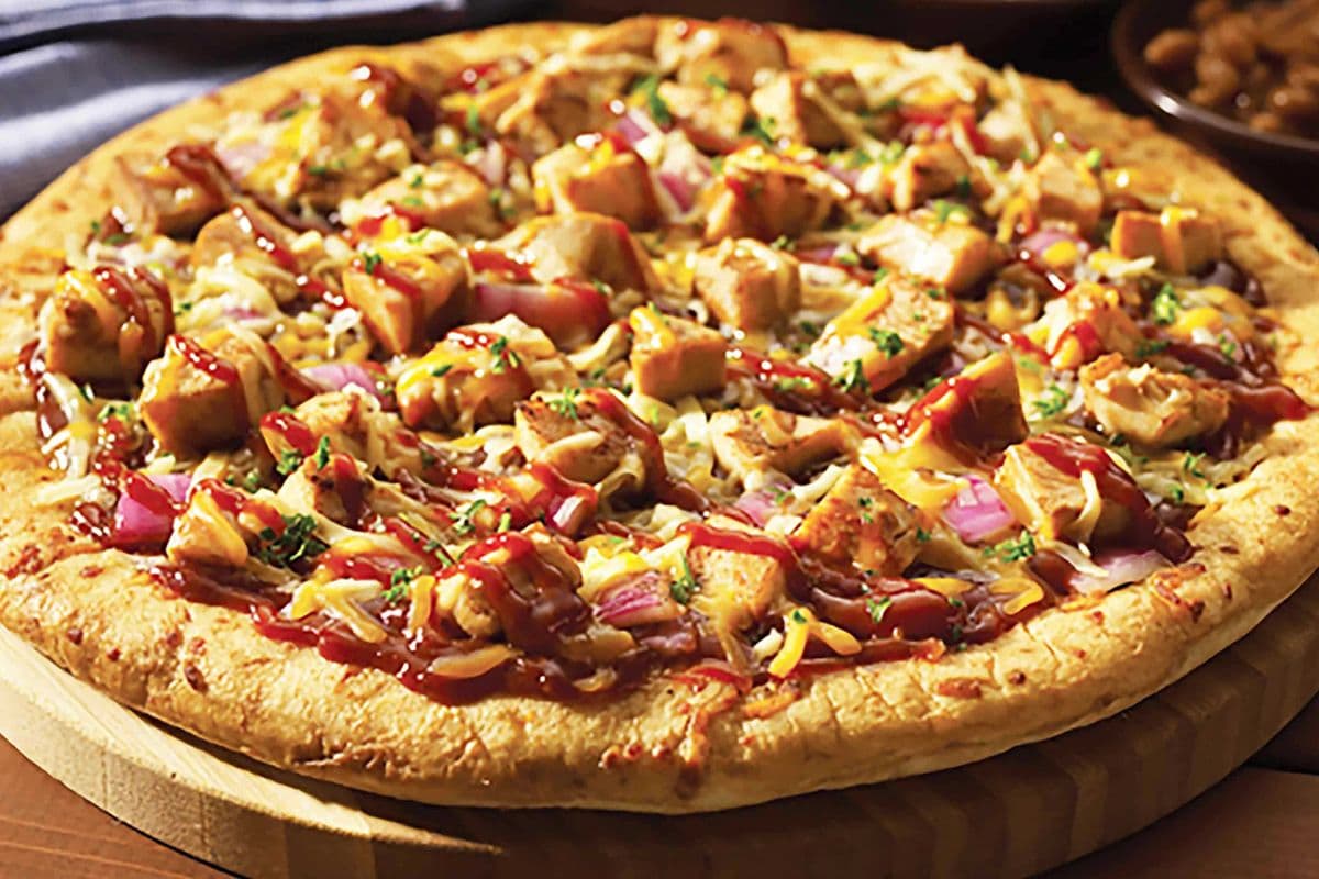 18" Giant BBQ Chicken Pizza