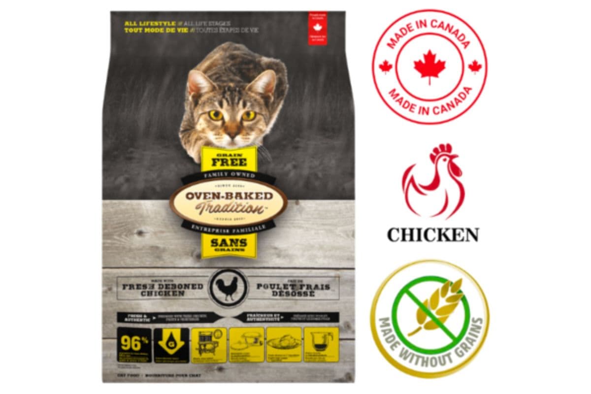 Oven-Baked Tradition Grain Free Chicken Cat Food (10 lbs)
