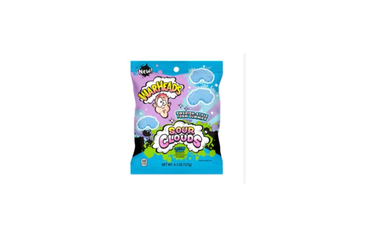 Warheads Sour Cloud Cotton Candy