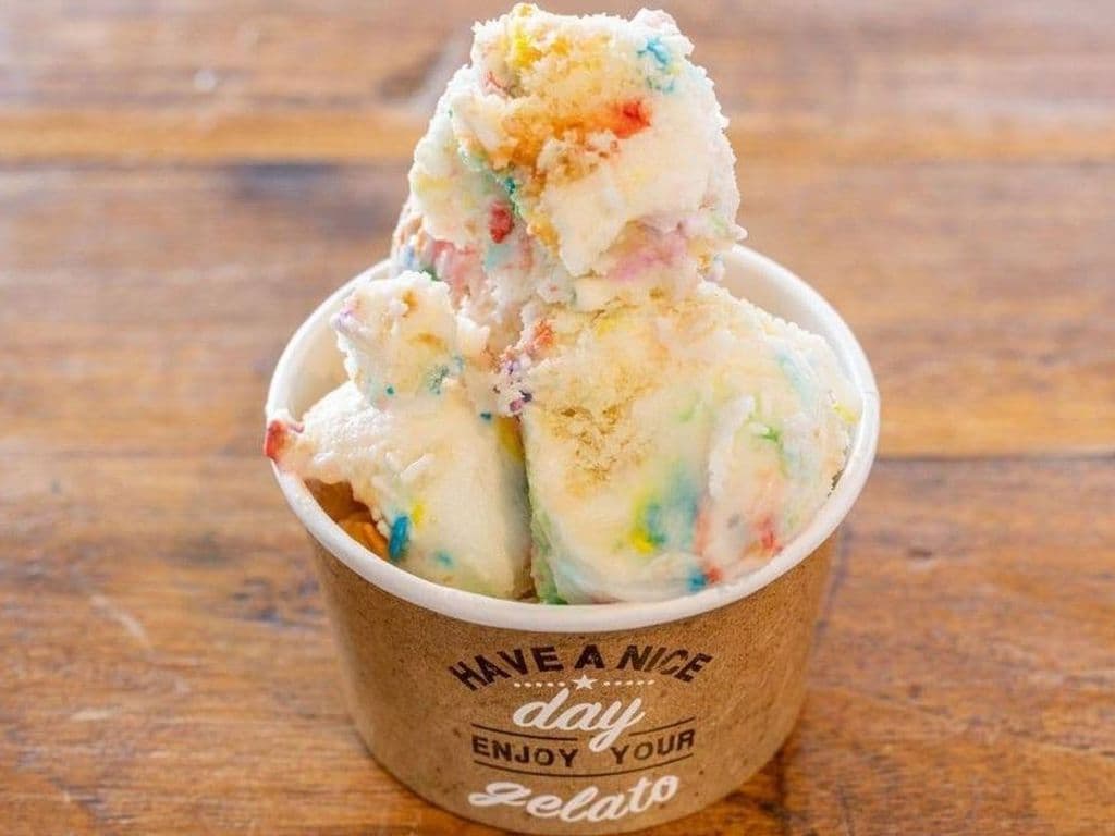 Birthday Cake Gelato Pint.