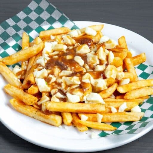 Large Regular Poutine