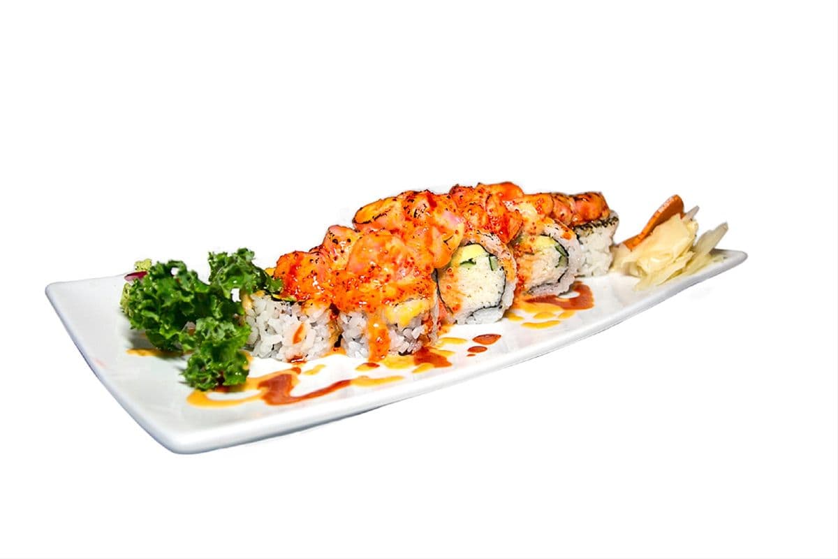 Aburi Spicy Scallop Roll