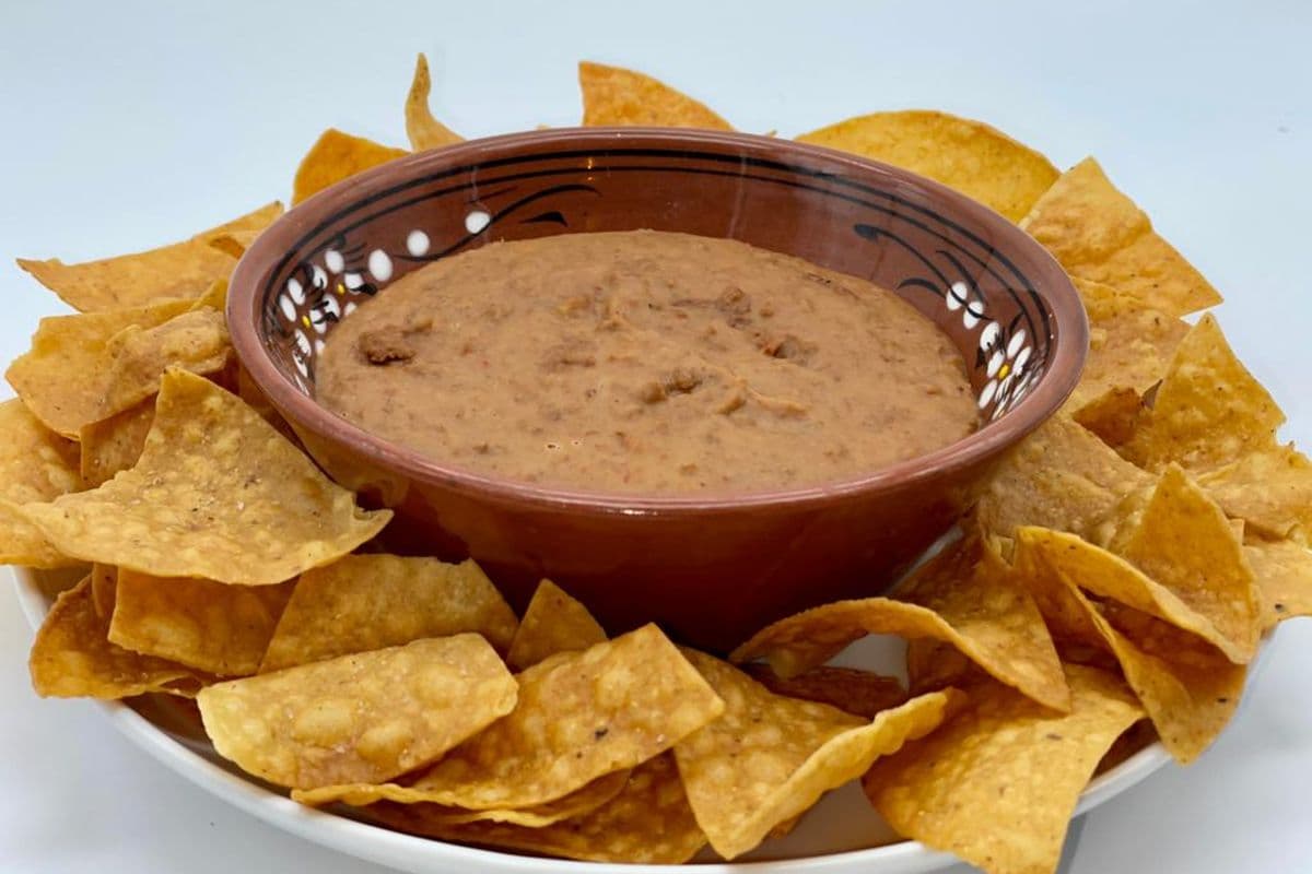 Bean with Chorizo and Chips