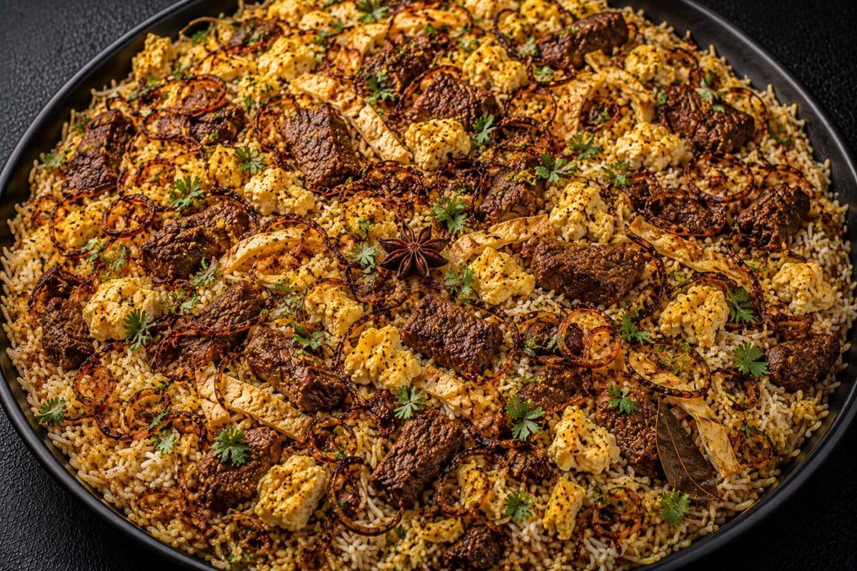 Beef Egg Rice
