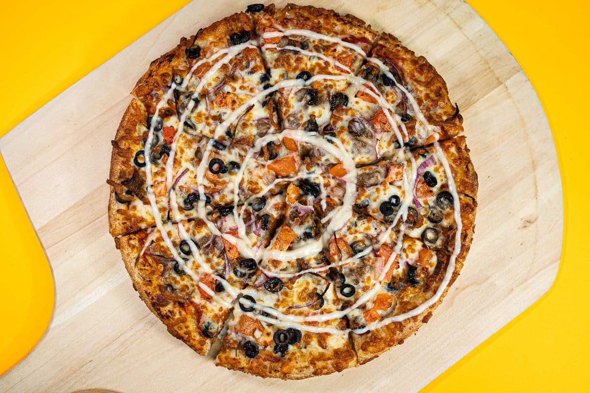 14" Large Donair Pizza