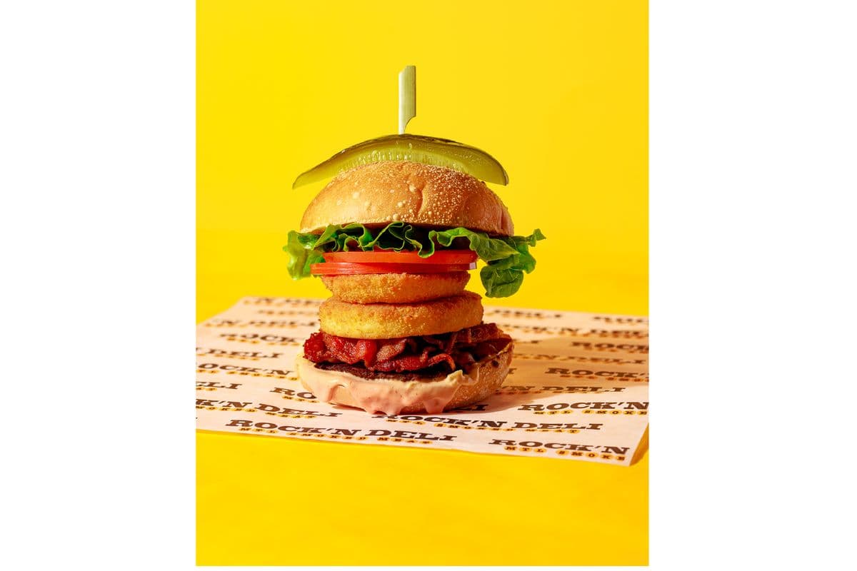 Rock N Deli Rocket Burger Combo