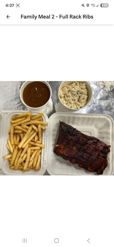 Family Meal 2 - Full Rack Ribs