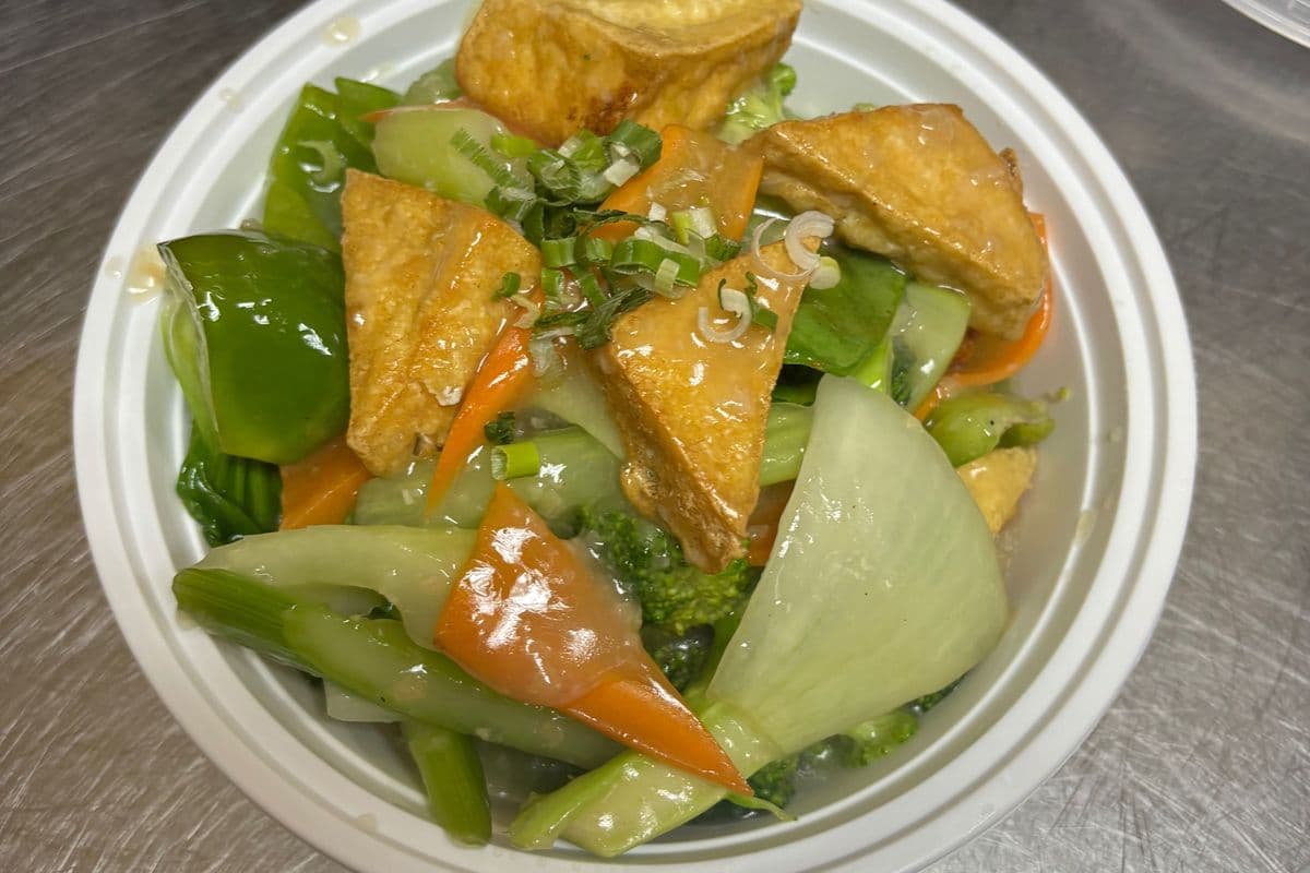 Stir-Fried Mix Veg with Tofu