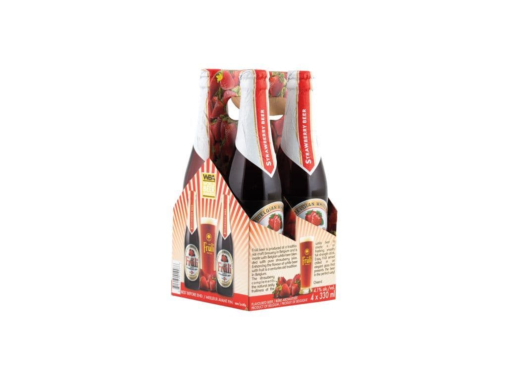 Fruli - Strawberry Beer (4x330ml)